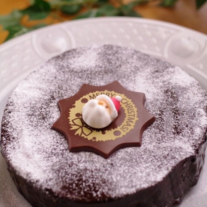 ガトー オ ショコラのクリスマスケーキ レシピ 作り方 By めろんぱんママ めろんカフェ 楽天レシピ ガトー オ ショコラのクリスマスケーキ レシピ 作り方 By めろんぱんママ めろんカフェ 楽天レシピ